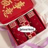 Red Pure Cotton Men's Boxer Briefs - Year of the Horse Gift Box Edition.
