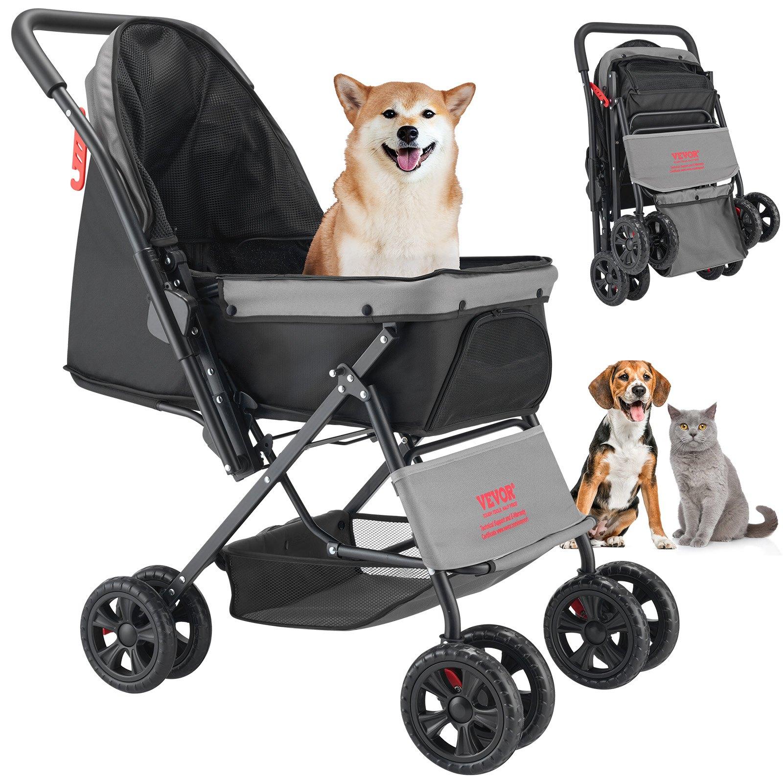 VEVOR Pet Stroller, 44 lbs Weight