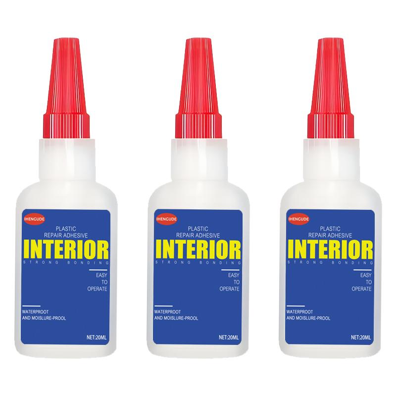 Super Strong All-Purpose Glue, Instant Bonding, Waterproof, Suitable for Metal, Plastic, Ceramic, Rubber, Acrylic, Etc.