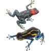 2Pcs Iron Frogs Wall Hanging Decor Creative Iron Art Decoration Home Supplies Table Ornament Desktop Decor Table Ornament