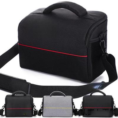 Portable DSLR Crossbody Camera Bag for One Body, Two Lenses