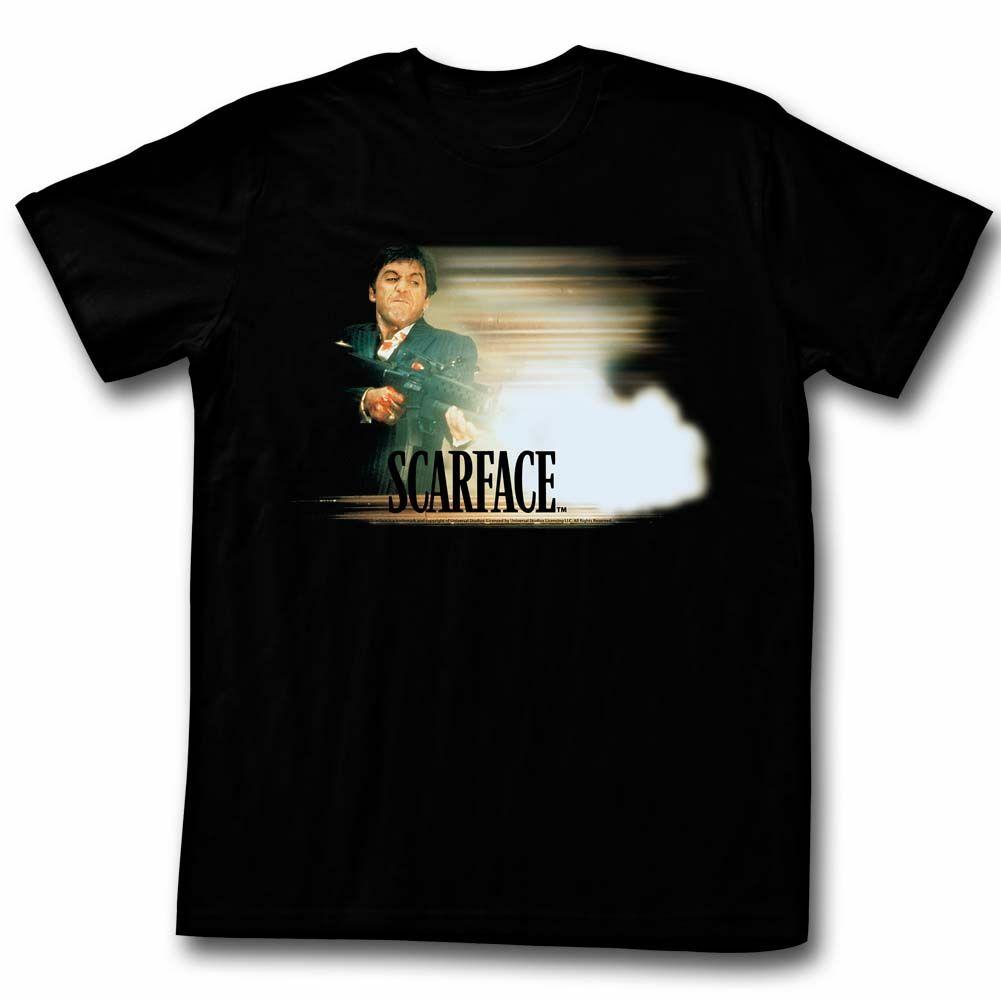 Scarface Glowy Dude Black T-Shirt Mens Womens Tees Top 4XL