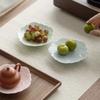 Ceramic tea tray cake tray tea room fruit tray Zen dried fruit tray dried foam tray pot Chengfo tray