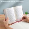 Reading Book Stand Cartoon Dolphin 6 Levels Adjustable Multi-purpose Foldable Solid Iron Kids Adults Student Book Magazine Tablet Clip Holder