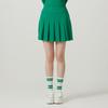 MARTINE GOLF Back Logo Pleats Culotte_Green