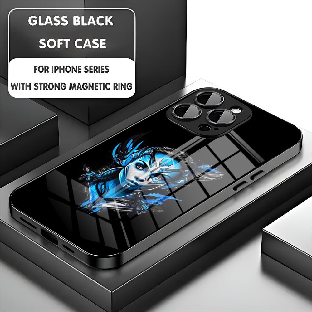 

A-avatar Phone Case For Iphone 17 16 15 14 13 11 12 Pro Max Mini Plus Magnetic Glass Phone Cover iPhone 12 Pro Max
