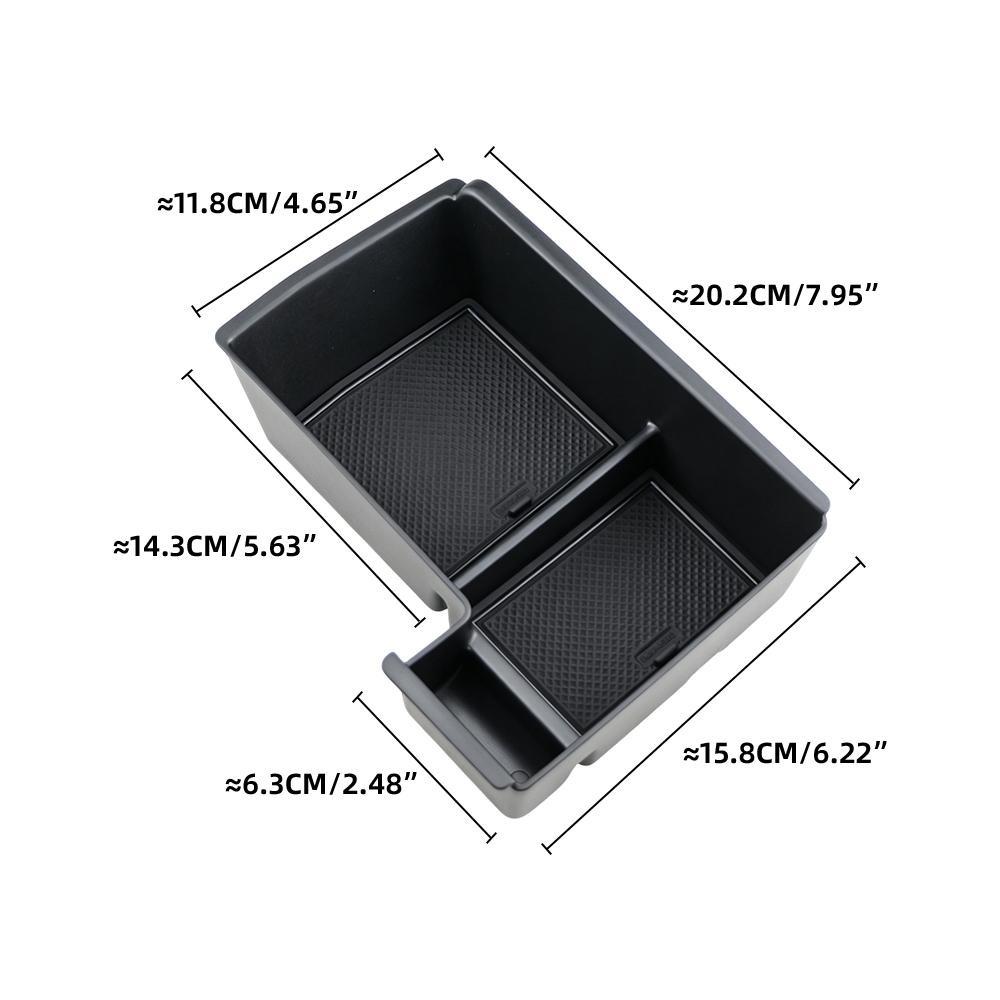 Car Armrest Storage Box for BYD Seal U Sealion 6 Song Plus DM-i 2025 2026 RHD Center Console Organizer Tray Holder Accessories