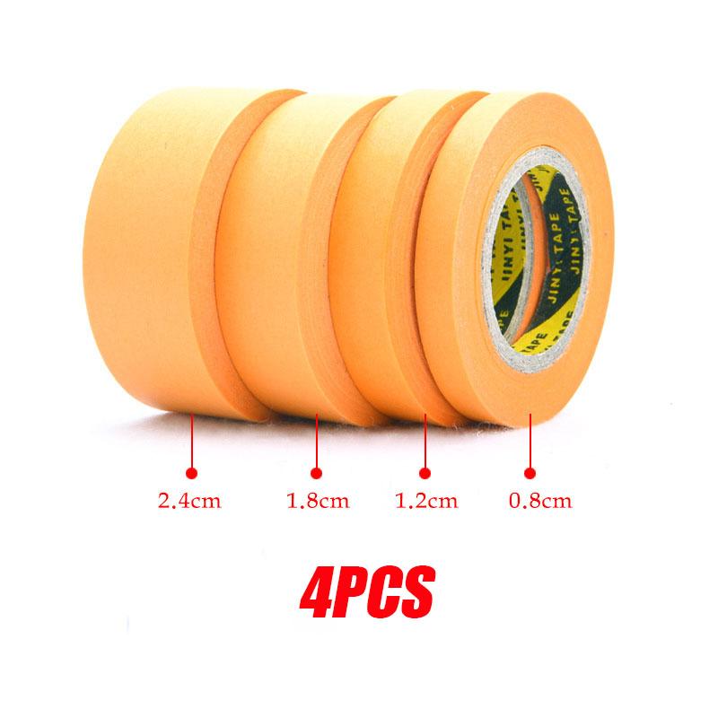 1/4/6/9pcs Precision Model Masking Tape Fine Line DIY Cover Tape for Model Hobby Tool Set DIY Width 6/8/10/12/15/18/20/24/30mm