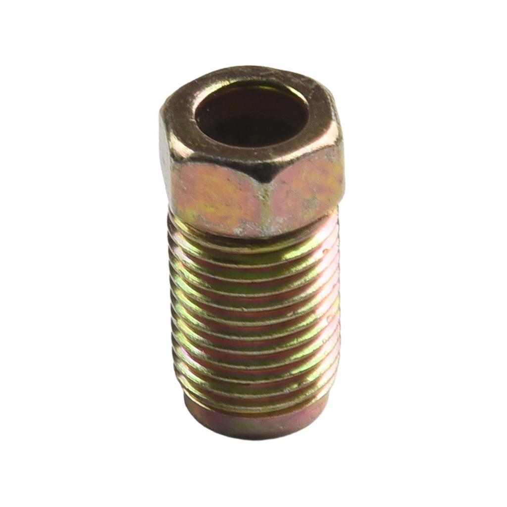 6 Metrische Bremsleitungsverschraubungen M10mm x 1mm Verbinder für 3/16 Leitung Entwickelt für Anwendungen mit umgekehrtem Bördel