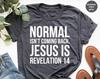 Jesus Shirt, Christian T-shirts, Inspirational Shirt, Religious Shirt, Bible Verse Shirt, Normal Isn't Coming Back Jesus Shirt, Prayer Shirt