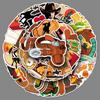 50 Western Cowboy Graffiti Stickers - Trendy DIY Phone Case & Luggage Decals, Waterproof