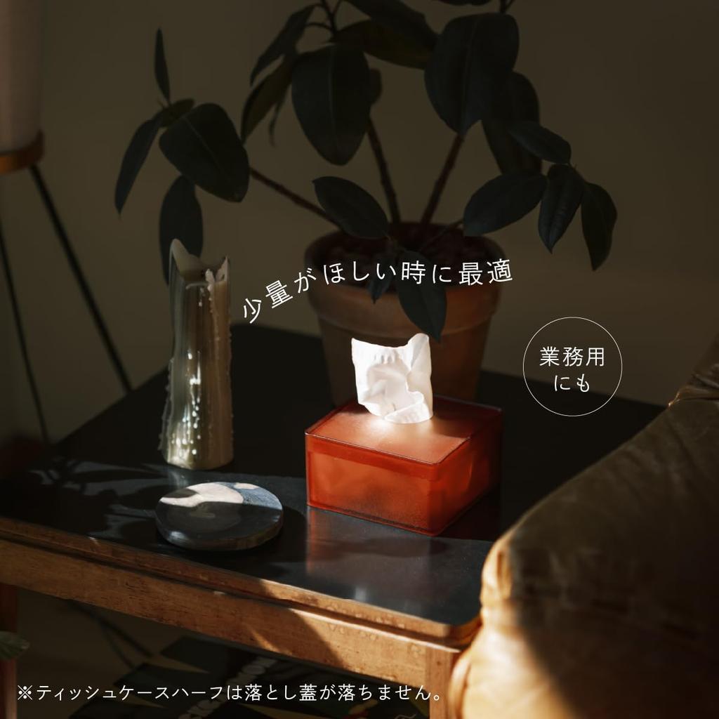 ONOM Tissue halb aus leichtem Tissue Tissue steht für den lebenden Gast x x Ishikawa Resin Industry Benutzerfreundliches Etui, Größe, Japan, Nachfüllpackung, stilvoll,