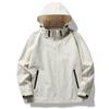 Jackets for Men and Women with The Same Loose Detachable Caps, Outdoor Group Wear, Waterproof Jackets, Couple Jackets, Windproof and Breathable