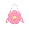 Summer bag 2025 new small fresh literary chain flower foreign shoulder candy color crossbody small round bag girl