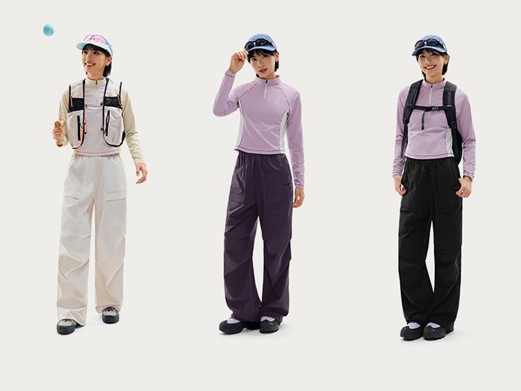 FX Women's Quick-Dry Water-Repellent Outdoor Pants – Paratrooper & Mountaineering Style