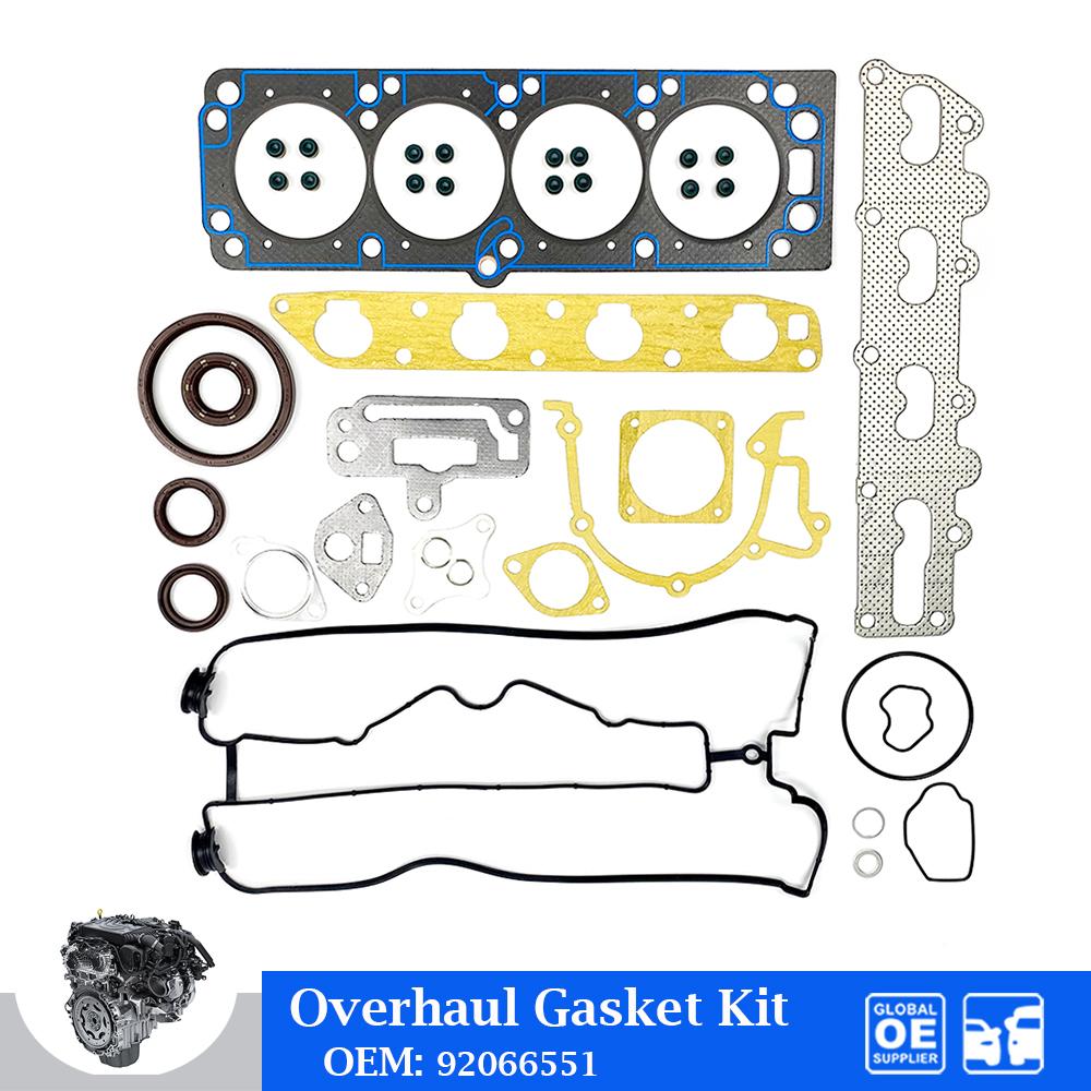 Engine Overhaul Gasket Kit For Buick Regal 2.0 Optra Daewoo Chevrolet Optra Auto Car Accessories Full Gasket Repair Set 92066551