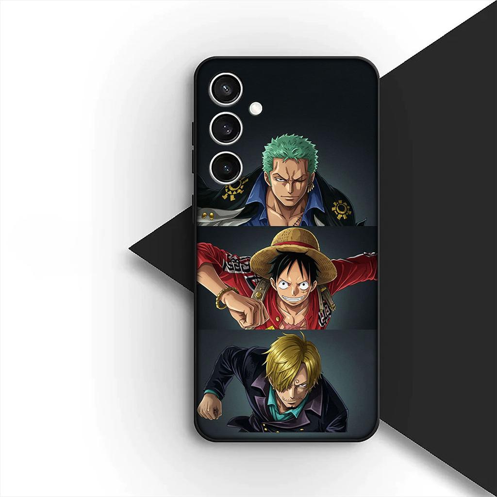 Cover for Samsung Galaxy A35 A36 A55 A26 A05 A06 A14 A50 A51 A53 A54 A12 A13 A23 Phone Case Sanji Roronoa Zoro One Piece Luffy