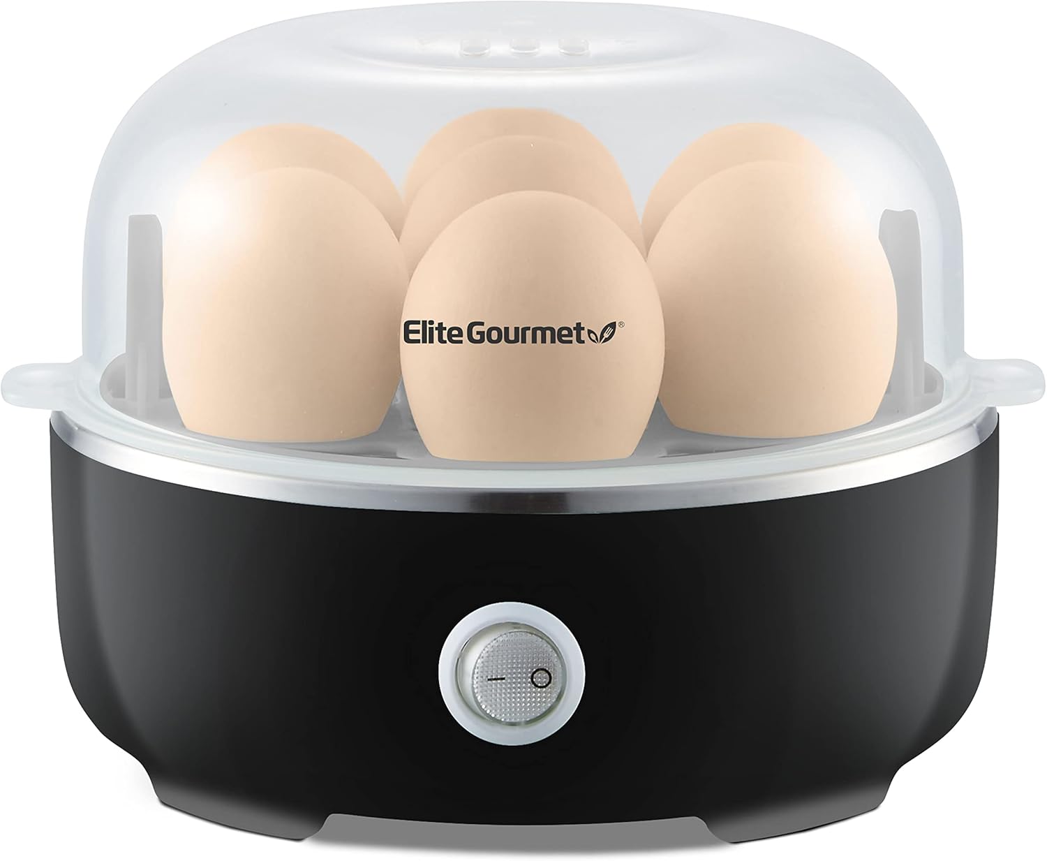 Egg Cooker Electric 7-Egg Capacity, Soft, Medium, Hard-Boiled Egg Cooker with Auto Shut-Off, United States