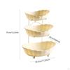 Tiered Fruit Bowl Basket Display Stand Dessert Cupcake Plate Platter Bread Vegetable Holder Serving