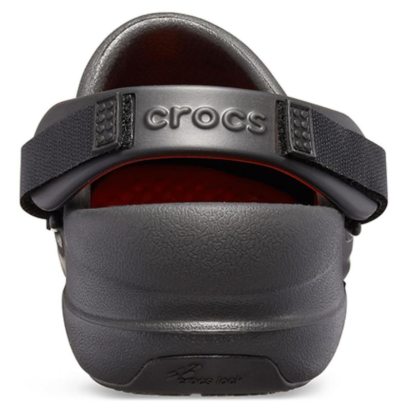 Crocs LiteRide Clog Minimalist and Comfortable, Non-slip Low-cut Sports Sandals Unisex Black.