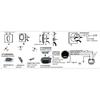 85mm Waterproof GPS Digital Speedometer Odometer Gauge, for Auto Truck Marine