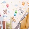 Wall Decals Rabbit Clouds Star Balloon Wall Decals Background Wall Decoration