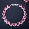 Jewelry, Exquisite 3A Zircon Bracelet, High-End Micro-Inlaid Hand Jewelry.