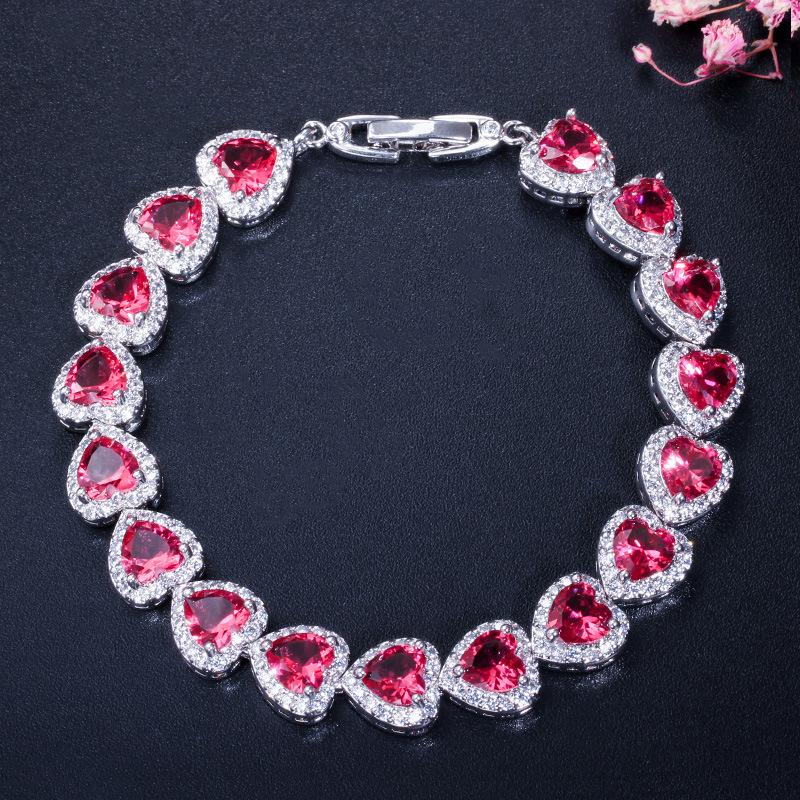 Jewelry, Exquisite 3A Zircon Bracelet, High-End Micro-Inlaid Hand Jewelry.
