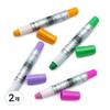 Transform your hair without dyeing: Hair Chalk Hair Tint Hair Crayon 07. Pink 2 pcs