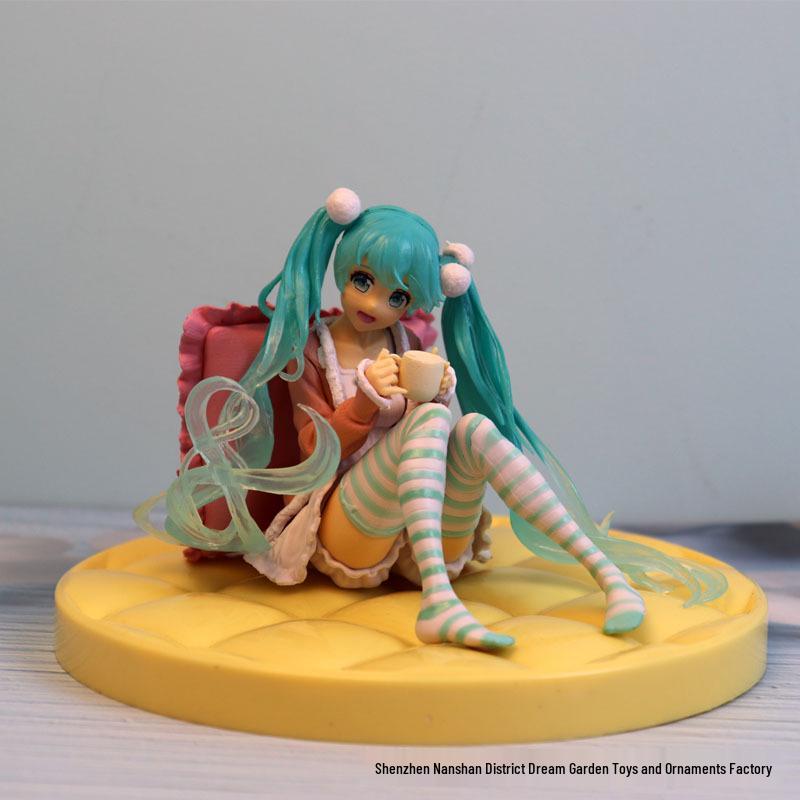 Hatsune Miku Disney Princess Series Anime Figure: Rapunzel, Cinderella, Sleeping Beauty PC Ornament