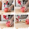 Electric Potato Peeler Automatic Potato Peeler Machine, Electric Peeler Fruits and Vegetables, Apple Peeling Machine for Kitchen [1 Adapter 2 Extra