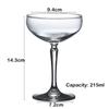 4 st Coupette Cocktailglasfat Champagneglas