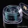 50-100Meter Elastic Line Thread Round Crystal Line Nylon Rubber Stretchy Cord For Jewelry Making Beading Bracelet