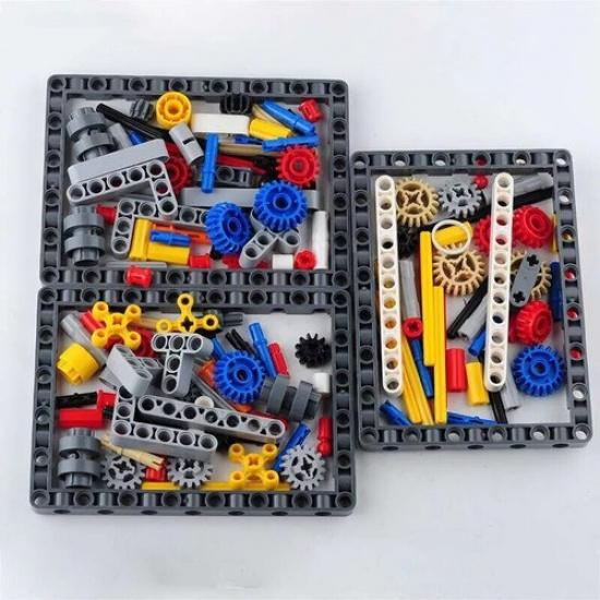 Technic Parts MOC Car Speed Gearbox Kit Set for Legoes Gear Axles P Brick Bag