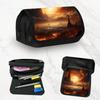 Large Capacity Fantasy Landscape Pencil Case Compatible for School & Office - Big Pencil Bag with Zipper Closure, Student Pen & Stationery Organizer,