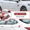 Aluminum Car Body Side Stickers Fender Trunk Decor Badge Decal For Toyota TRD Camry RAV4 Land Corolla Levin 86 Yaris Aygo Hilux