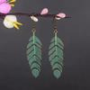 Vintage Hong Kong Style Boho Earrings Retro Metal Ethnic Earrings Dangle Earrings  Daily Jewelry