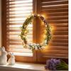Floral Garland Easter Wreath Door Hanging Door And Wall Friendly Party Centerpiece Option Easter Themed Design