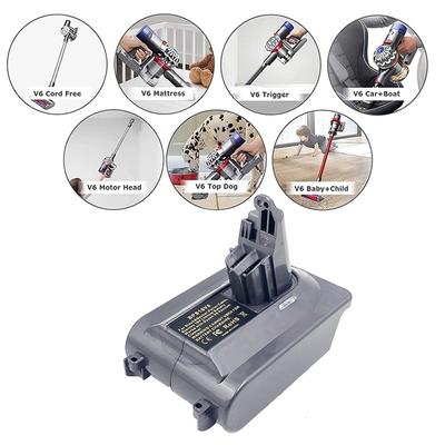 Dawupine Adapter Converter BPS18V6 Can Use For Black Decker 18V Lithium Battery LB2X4020 On For Dyson V6 Series Vacuum Cleaner