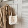 Women's Large Capacity Crossbody Bucket Bag - Chic, Simple, Daily Commute Shoulder Bag with Light Luxury Design