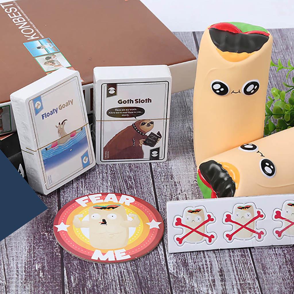 Buy Card Game Throw Burr-ito Card Game Kickstarter Game Pressure Game Bard  Game at affordable prices — free shipping, real reviews with photos — Joom