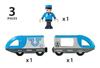 Brio Power Travel Train for Ages 3 and Wooden Gift 33506, Up. [Toy, Toy, Locomotive, Car, (Birthday/Christmas)]