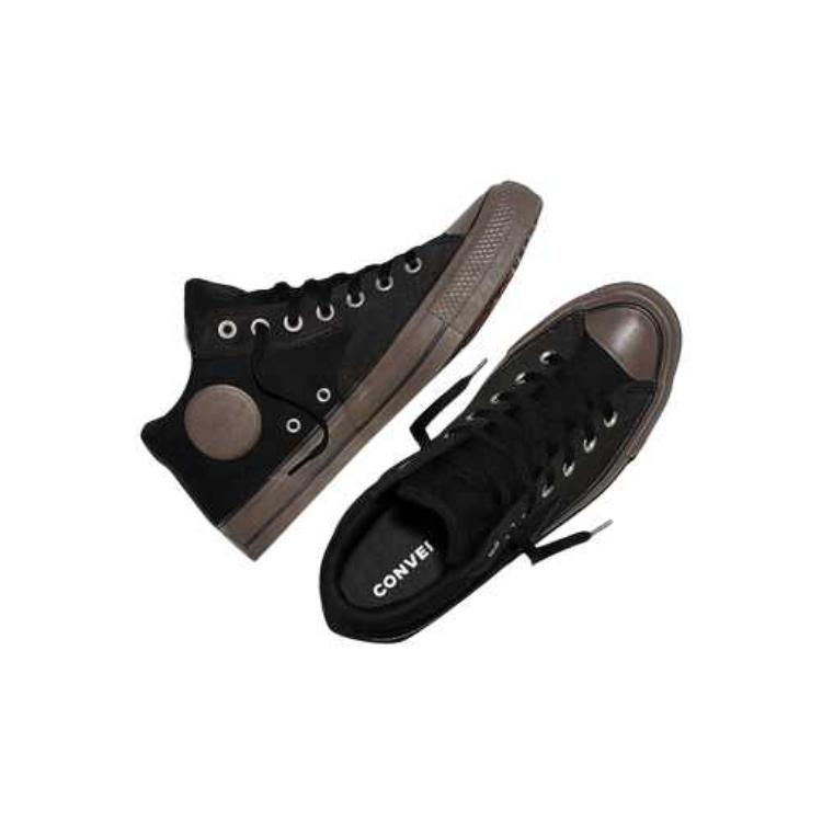 Converse Lace-Up Round Toe Vintage Durable Shock Absorption Support Mid-Top Canvas Shoes Unisex Sneakers A16005F