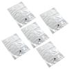 5Pcs Beverage Bags Liquid Waterproof BIB Wine Purse Refill Bag Aluminized 20L with Butterfly Valve