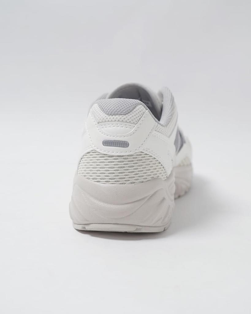 Moonstar Eight Tenth STUDENAERO Pure Size 3E Sneakers, White, 23.5 cm,