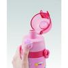 Skater Children's Stainless Steel Direct Drinking 3D Water Bottle Kids 480ml Unicorn Girls SDPV5-A