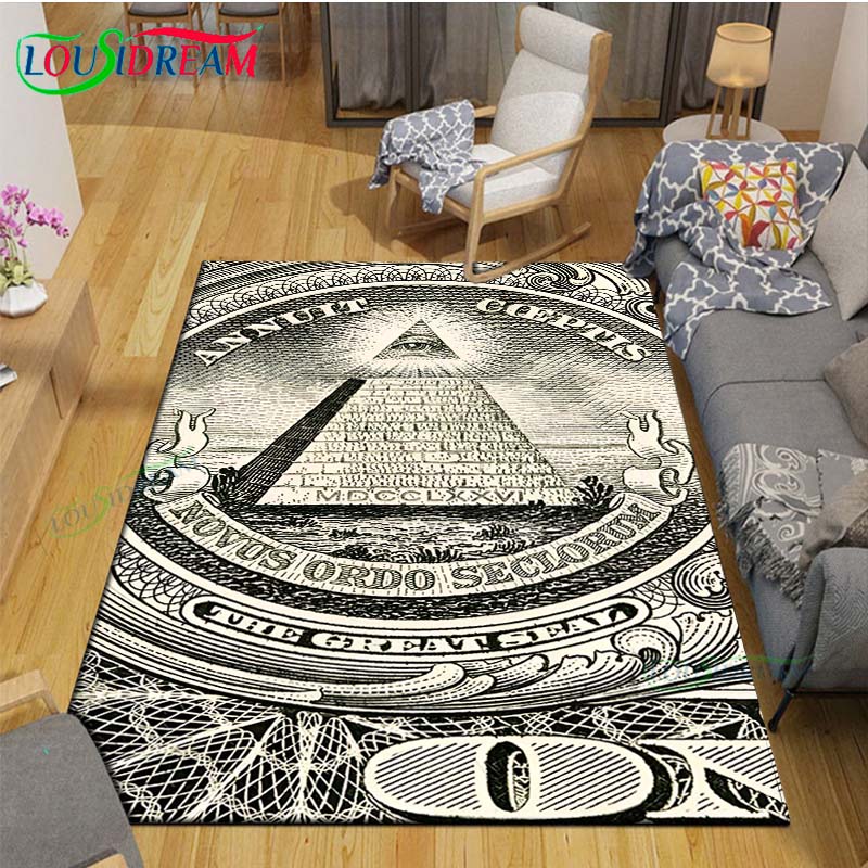 Fashion Freemasonry Carpets Bedroom Becoration Living Room Decoration Carpets for Bed Room Rug Anime Rug  Area Rug