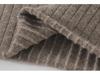 Women's Retro Knitted A-Line Dress: Versatile, Slimming Long-Sleeve for Spring, Autumn, and Winter