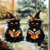 Spookys Acrylic Window Decoration Hanging Ornaments With Halloweens Themes For Indoor Outdoor Use