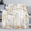 Marble Texture Series digitalprinted polyester Bedroom velvet flannel cover blanket Fleece soft sofa cover blankets for beds